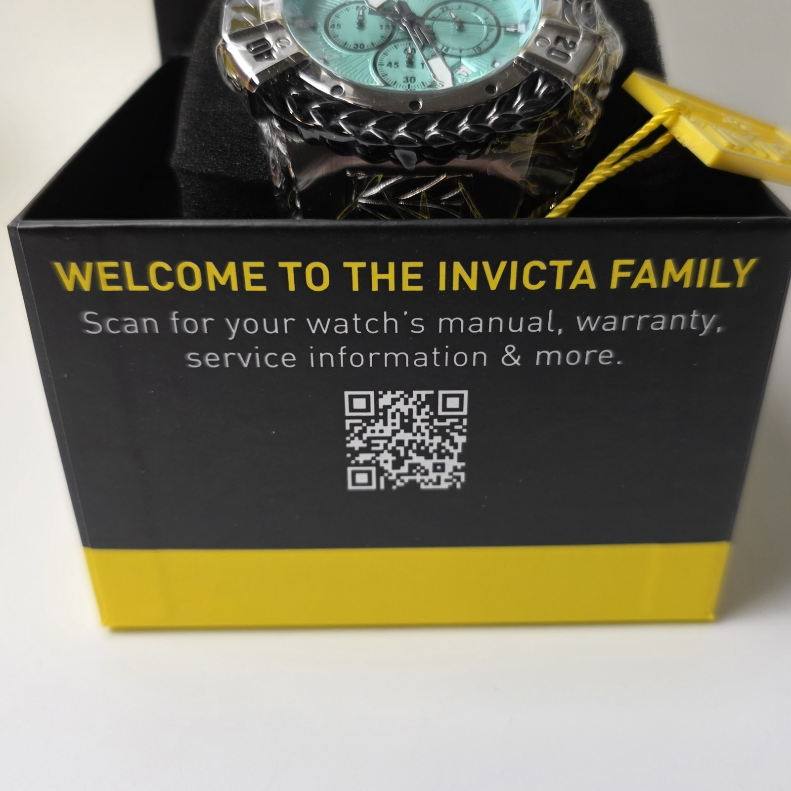 NEW 🔥🔥🔥Invicta Bolt Herc Men’s Watch 54mm, Steel Turquoise Dial (48159) #0411
