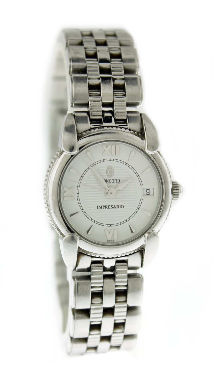 Concord Impresario 14.E1.262 25mm Stainless Steel White Dial Quartz Watch