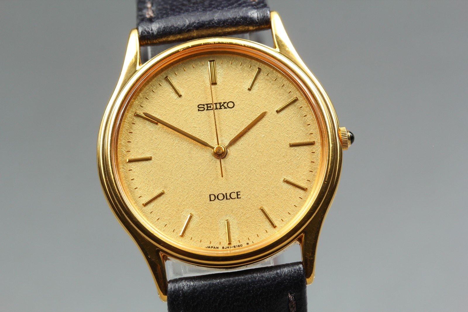 Vintage 2004 [ MINT ] Seiko DOLCE 8J41-6100 Gold 31mm SGP30 Quartz Men’s Watch