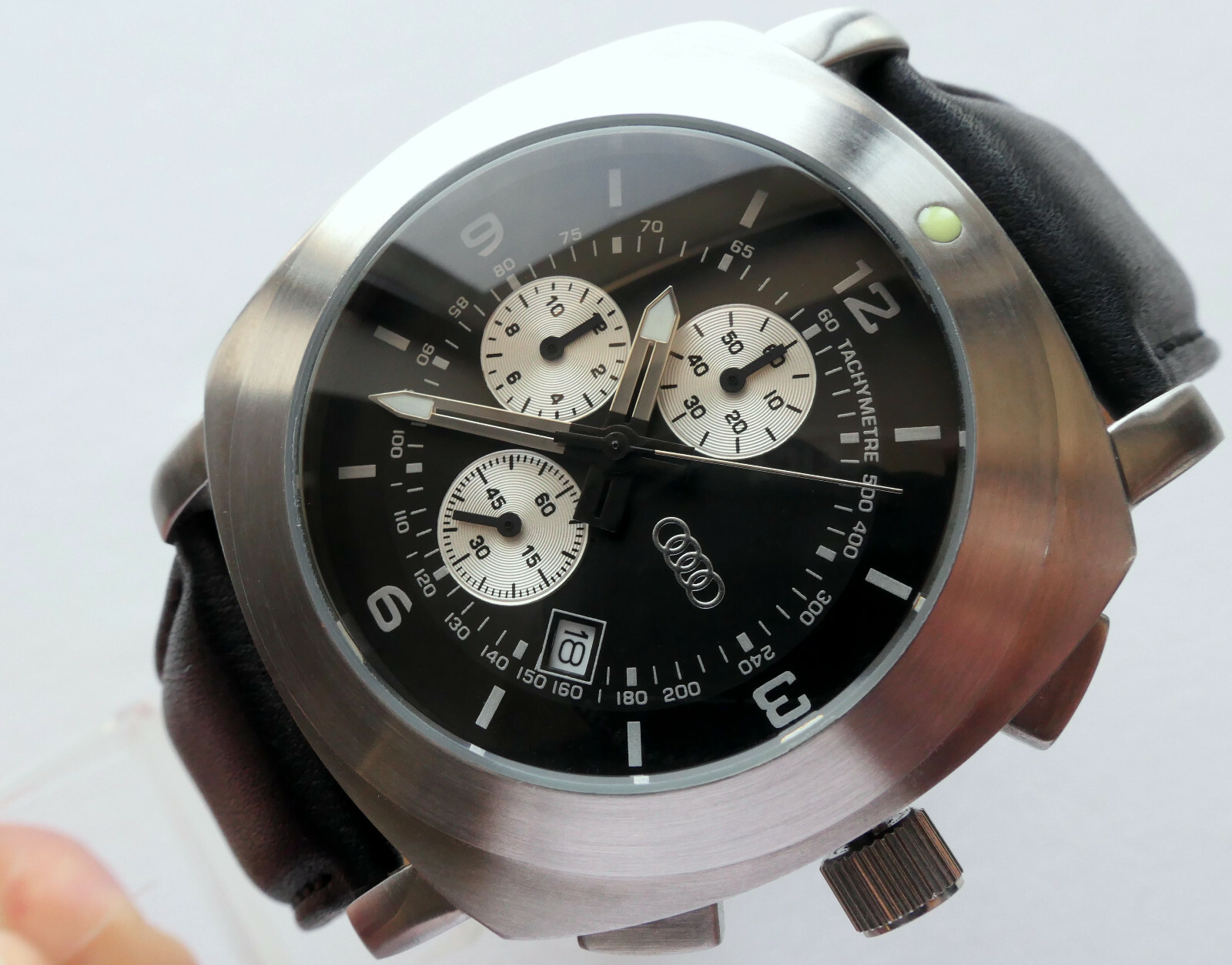 Audi Experience Classic Racing Line Car Accessory Sport Design Chronograph Watch
