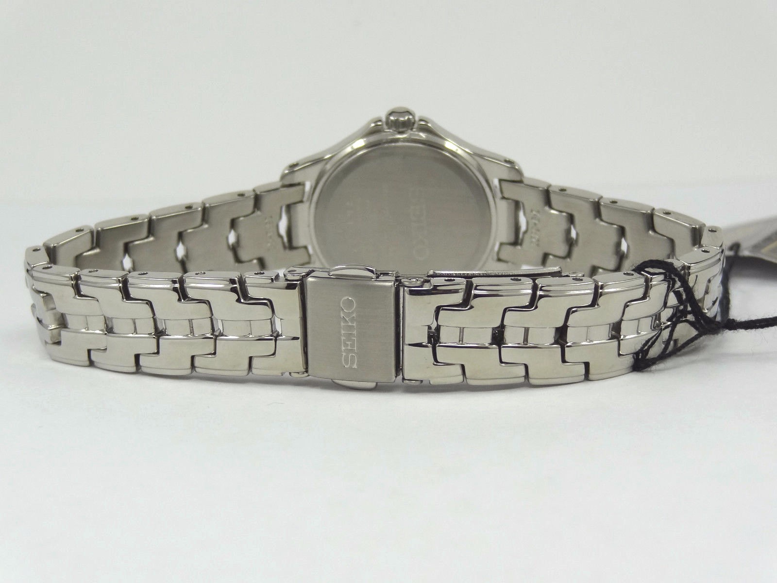 Seiko SXDA31 Diamond Mother-of-Pearl Dial Silver Tone Dress Women’s Watch $395