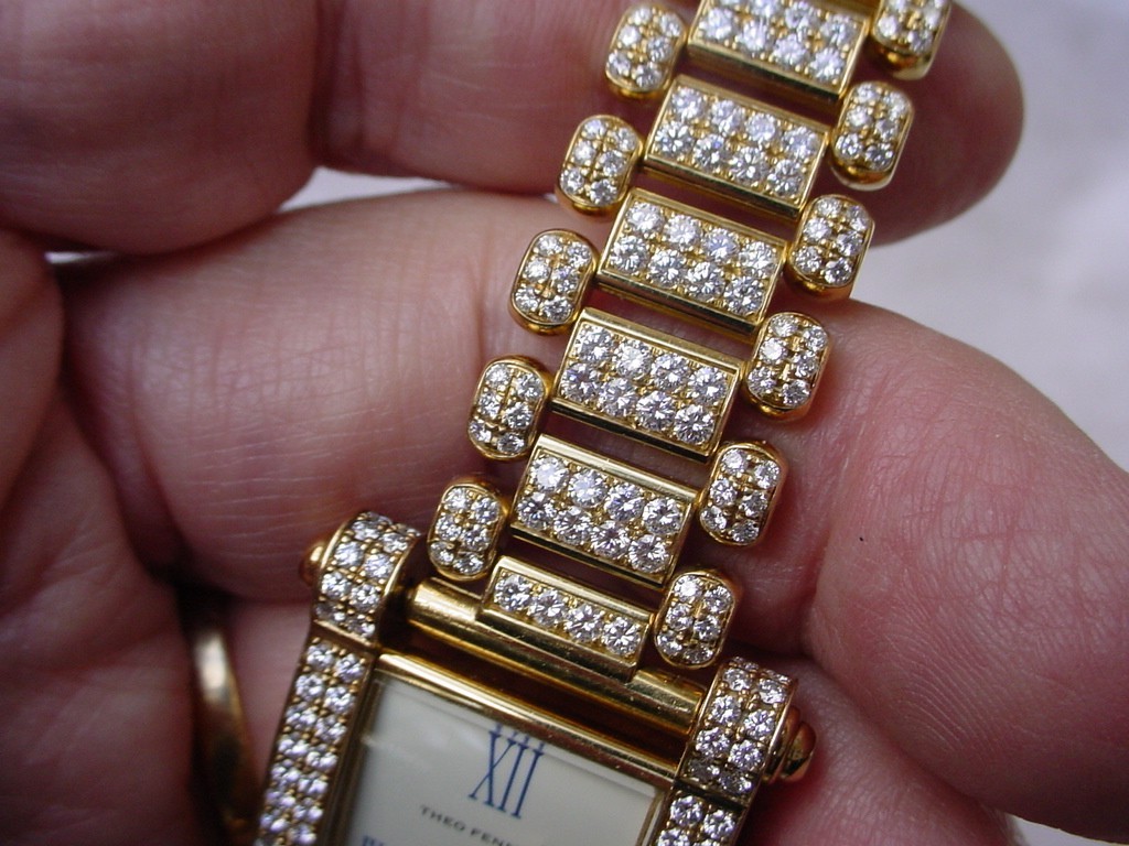 18K Gold Chopard Imperiale & 18K Gold Theo Fennell. 7.26 Cts. VS, G,H Diamonds!