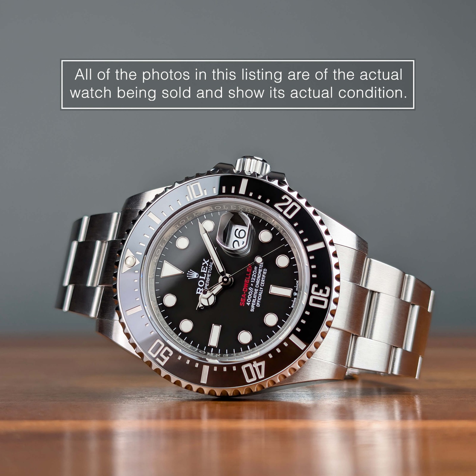 Fully Linked Complete SetRolex Sea-Dweller 126600