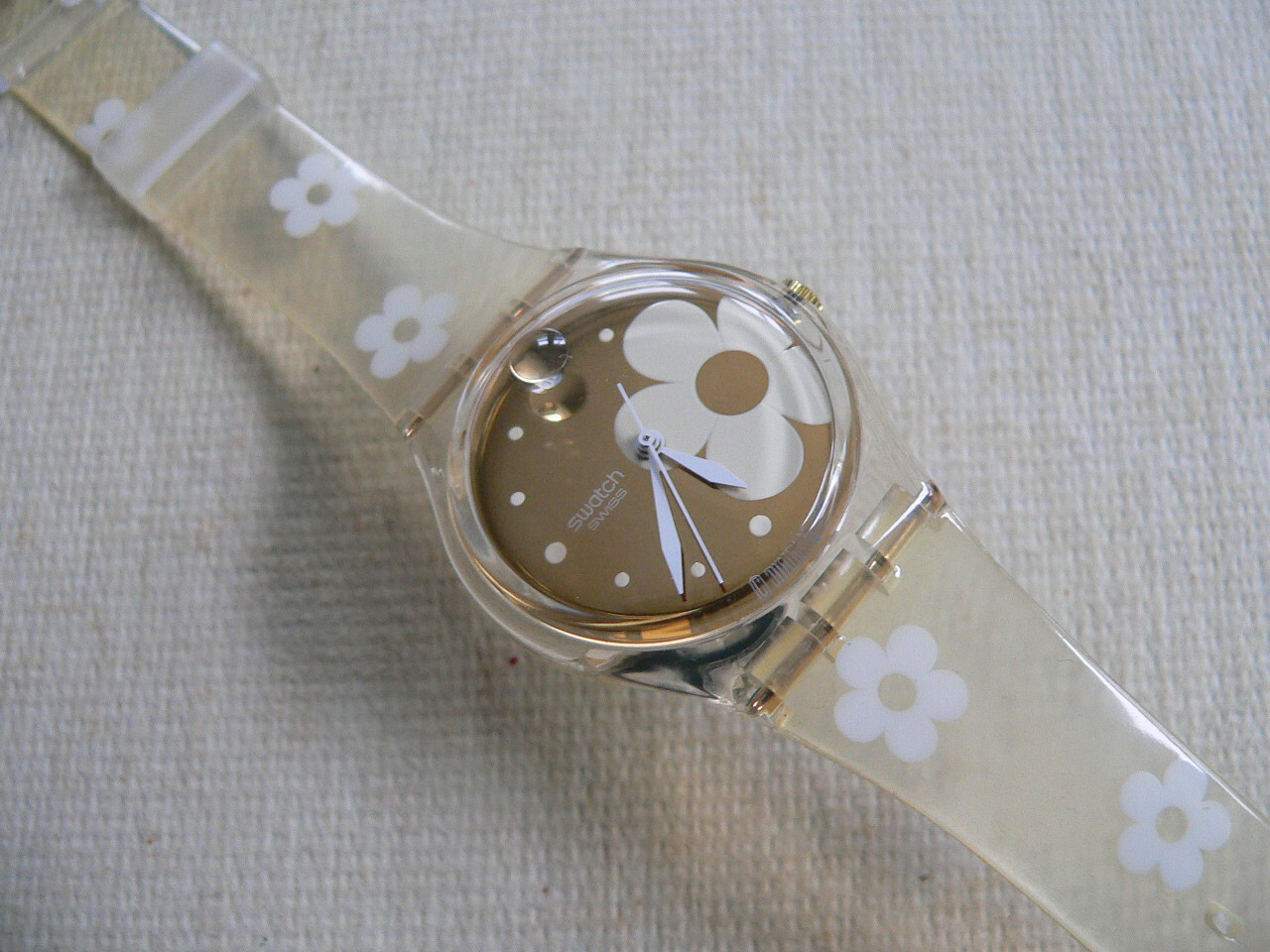 2005 Swatch Watch 5 Petal Joy GE406