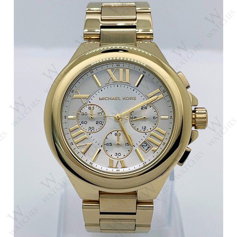 Michael Kors MK7270 Camille Gold Tone Bracelet Chronograph Women’s Watch
