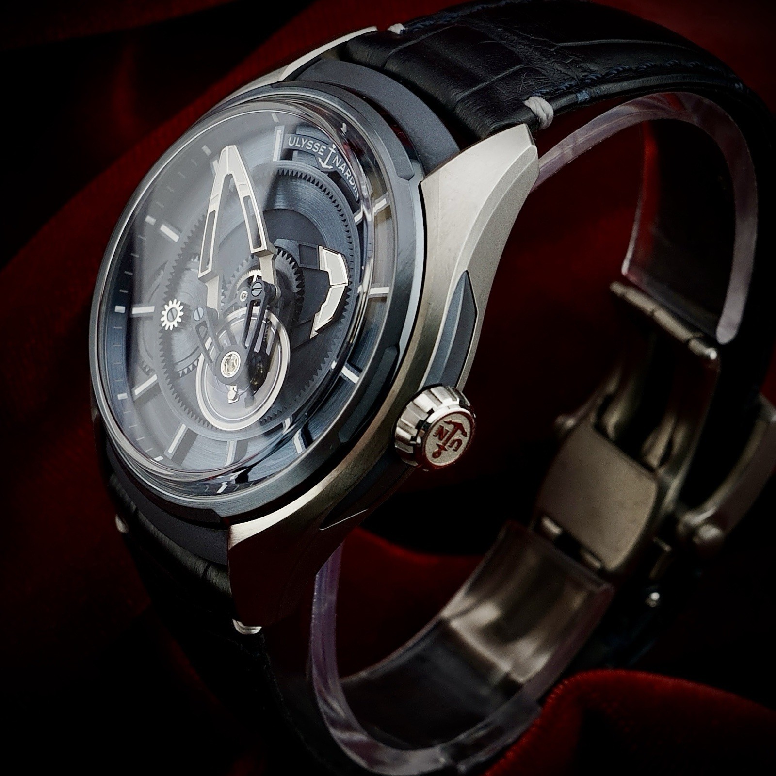 Ulysse Nardin Freak X 43mm -Blue Dial – Titanium 2303-270/03 – Full Complete Set