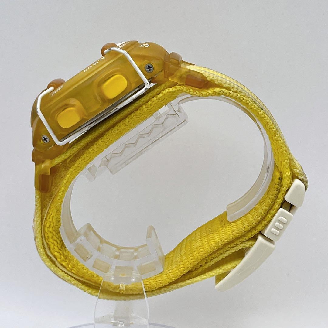 CASIO Baby G BG 350 Yellow Ladies Watch Working