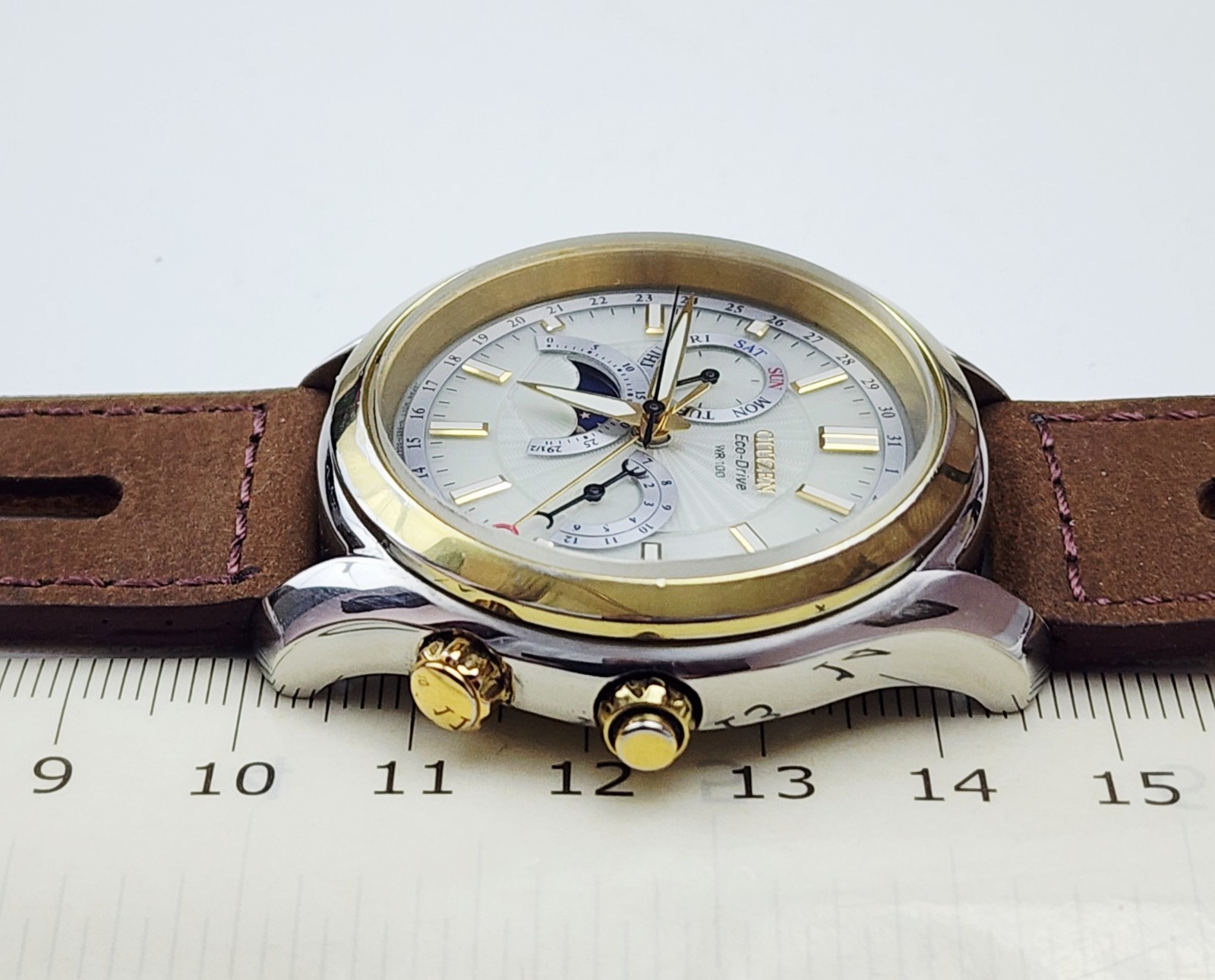 Men’s SOLAR MOONPHASE MULTIFUNCTION Watch CITIZEN Eco-Drive 8651-S027642*