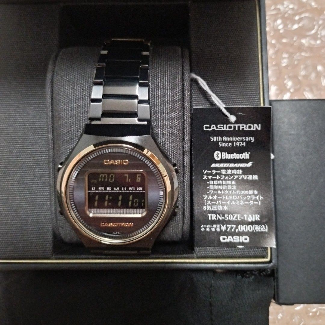 CASIO CASIOTRON TRN-50ZE-1AJR Anniversary Watch Used