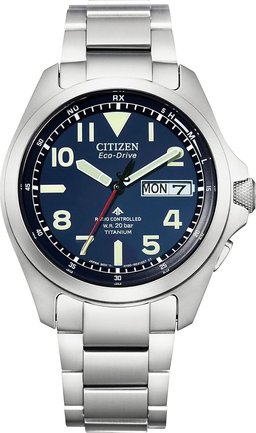 New Citizen AT6080-53L PROMASTER PROMASTER Mens Watch Titanium Date Japan