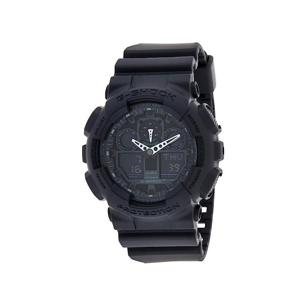 Casio G-SHOCK GA-100-1A1 Shock-Resist Backlight Alarm Timer 200M Mens Watch