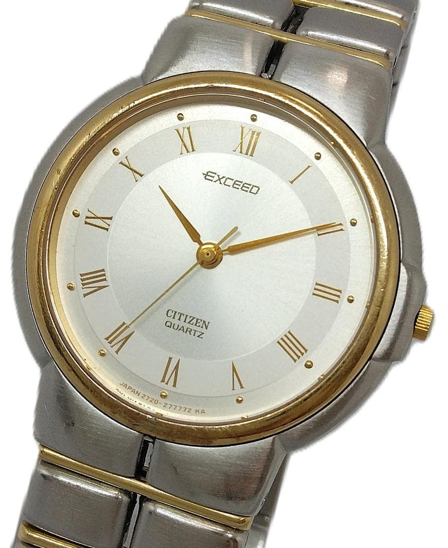 Citizen Exceed Circle Quartz Wristwatch Mens 31mm wrist 18cm/7.1in NB/NA