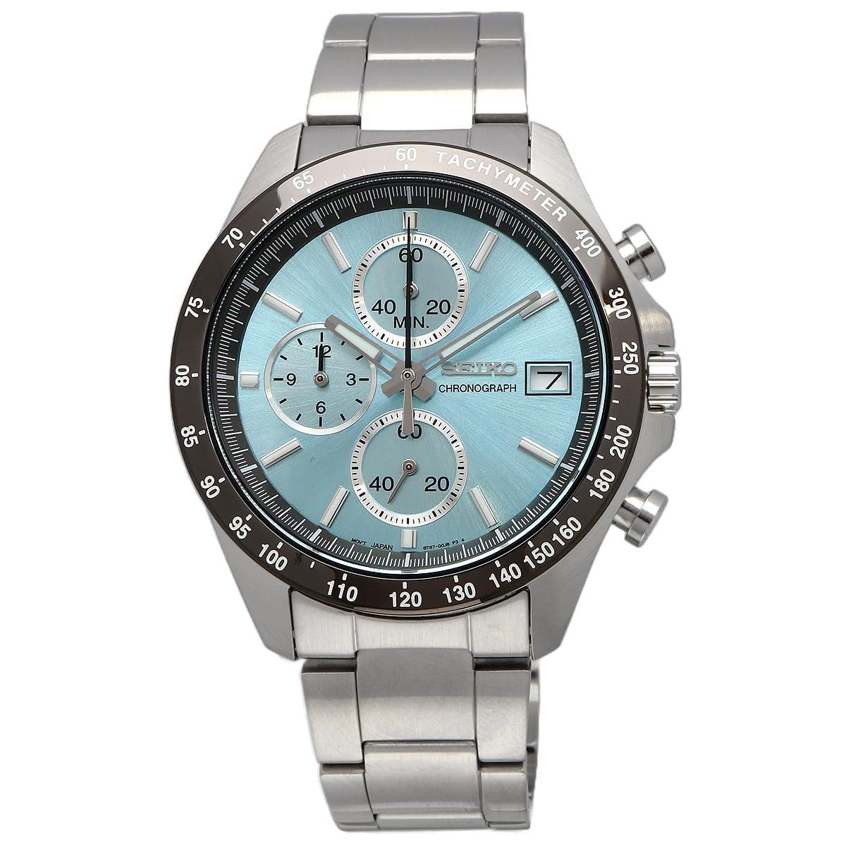 New SEIKO 1 5 Second Chronograph Quartz CHRONOGRAPH QUARTZ Men’s Watch SBTR029 T