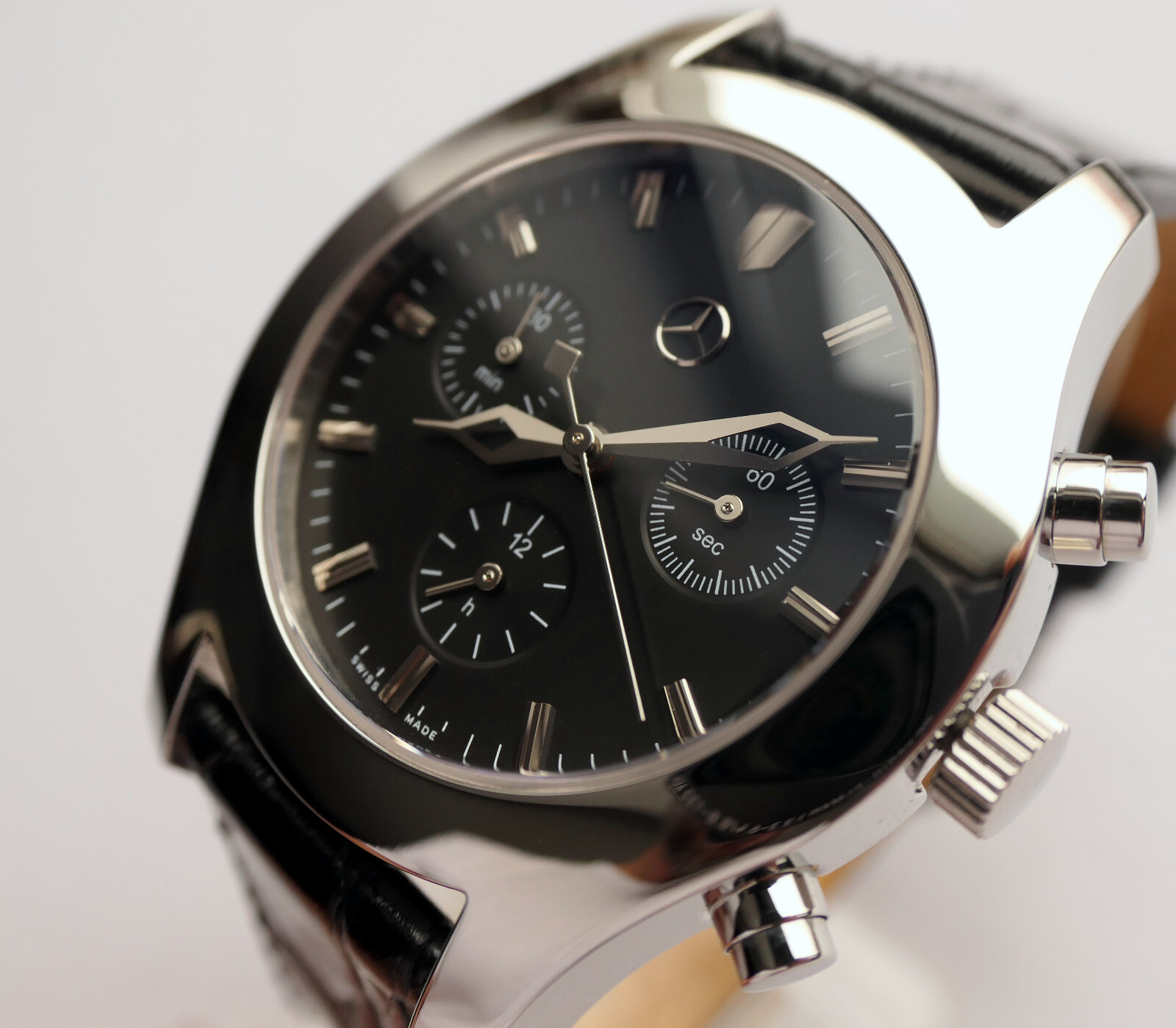 Mercedes Benz Classic Business Sport Accessory Swiss Luxury Chronograph Watch