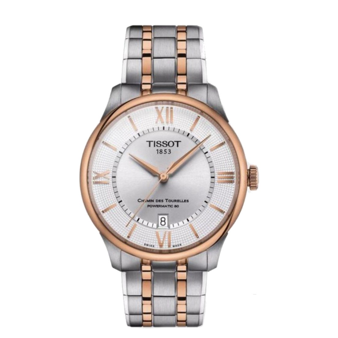 Tissot Chemin Des Tourelles Men’s Silver Dial Automatic Watch T139.807.22.038.00