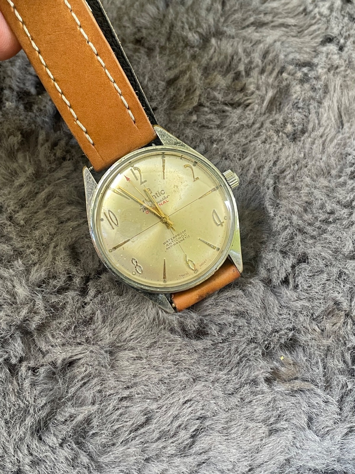 Atlantic Worldmaster – Original – 17 Jewels – Manual Wind
