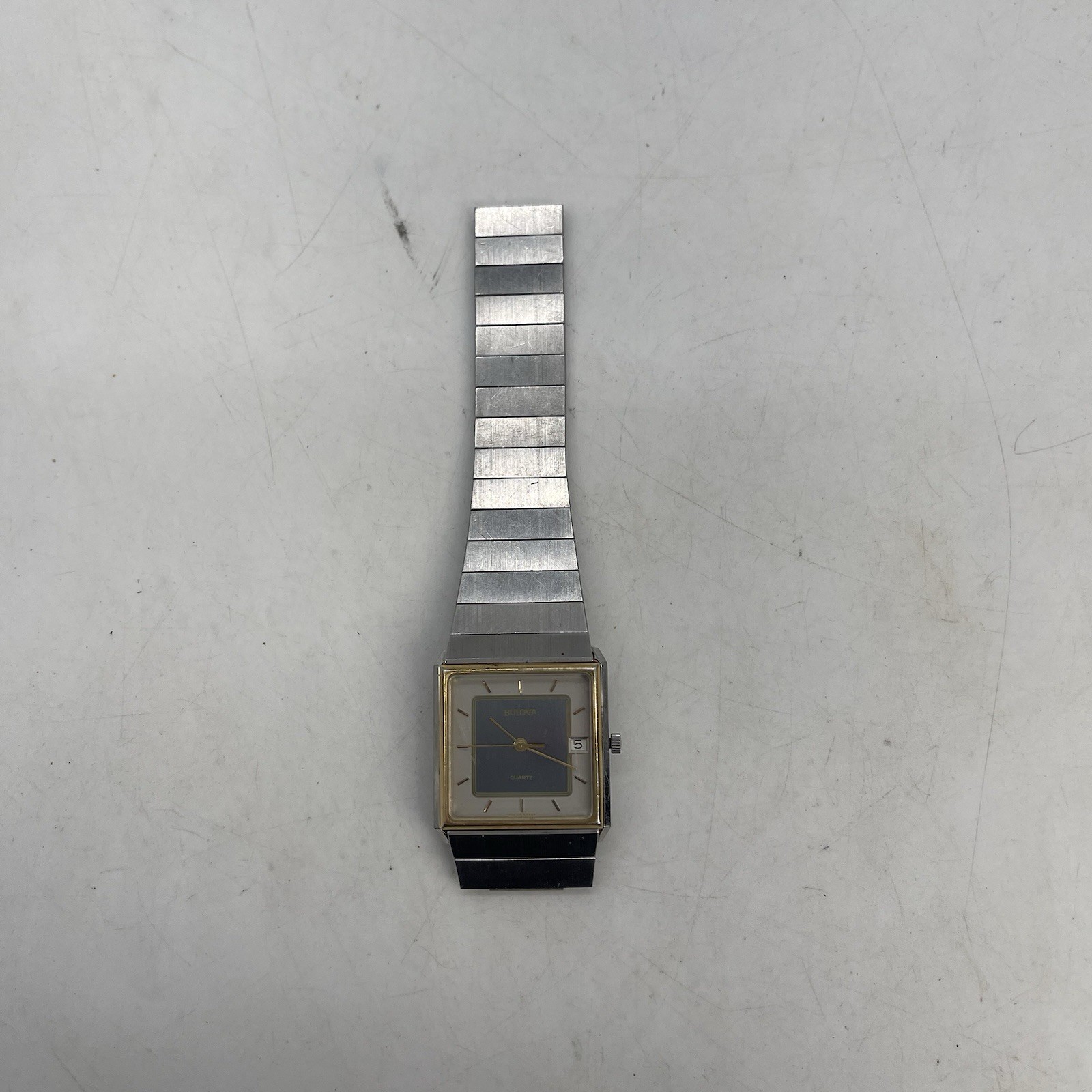 Bulova BVA-Series 145 Automatic 96A122 40mm Watch Silver Good Condition