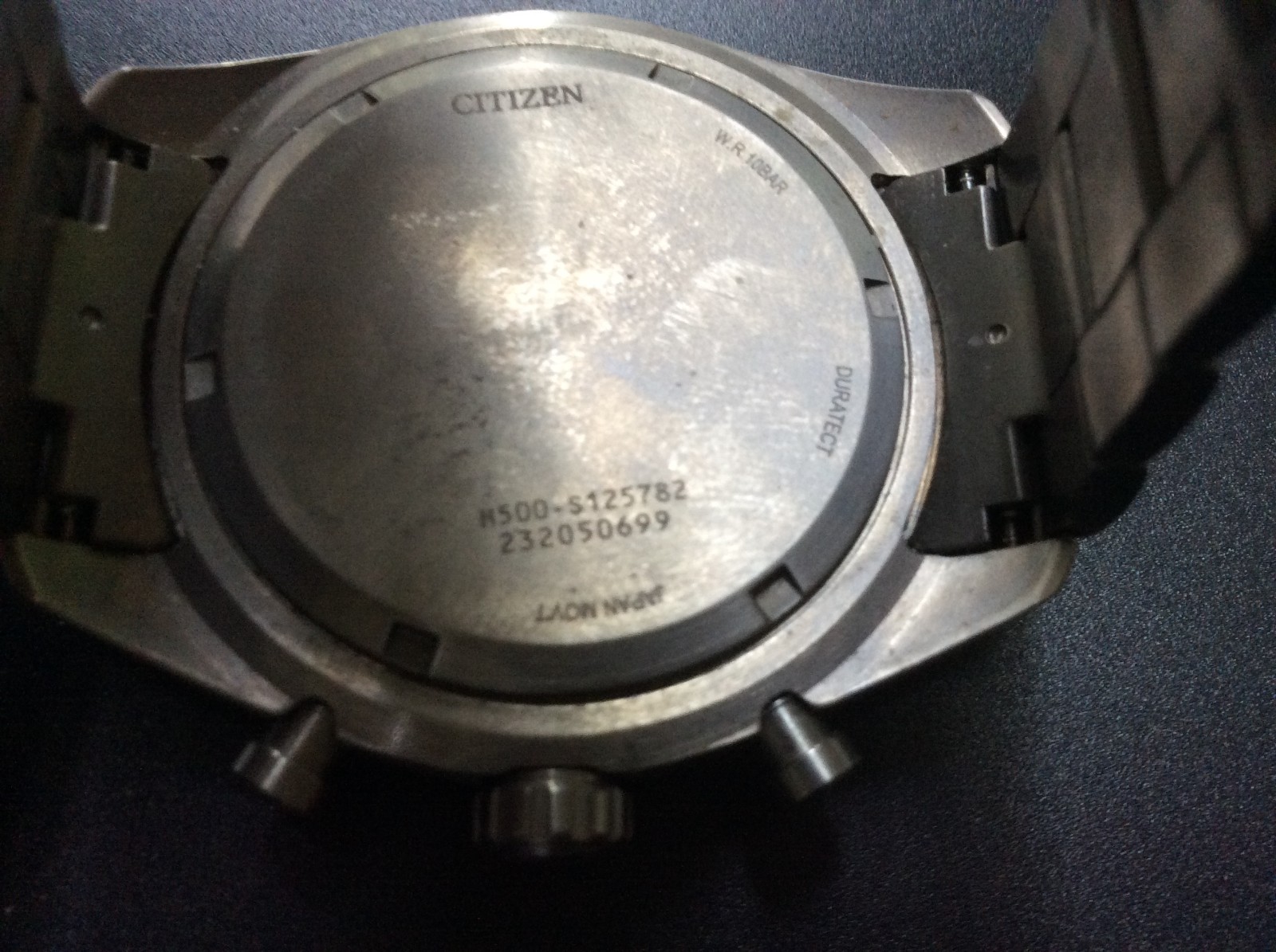 CITIZEN H500-S125782 Case Size 4.5 ×4.5cm Wrist Size 22cm Used Watch