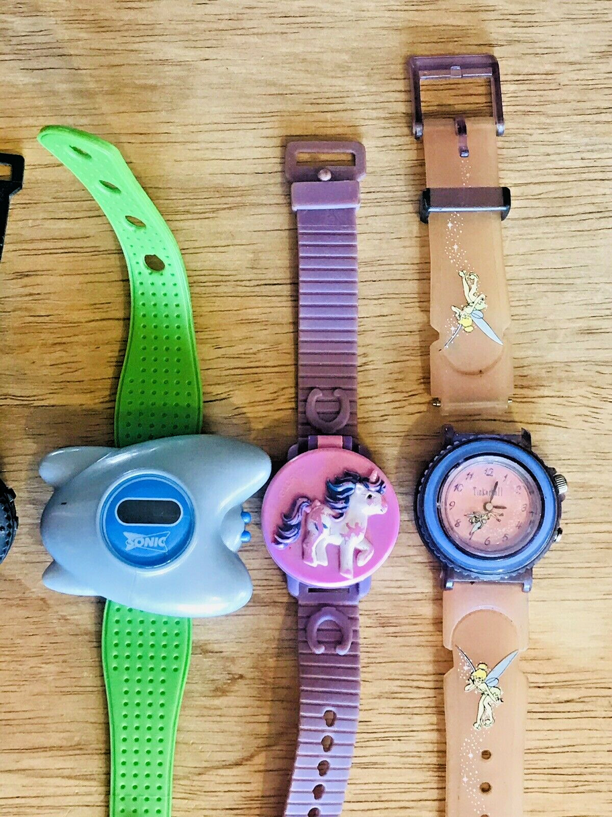 Watches 6 Total Childrens For Parts, Repair, or Batteries Variety Not Tested