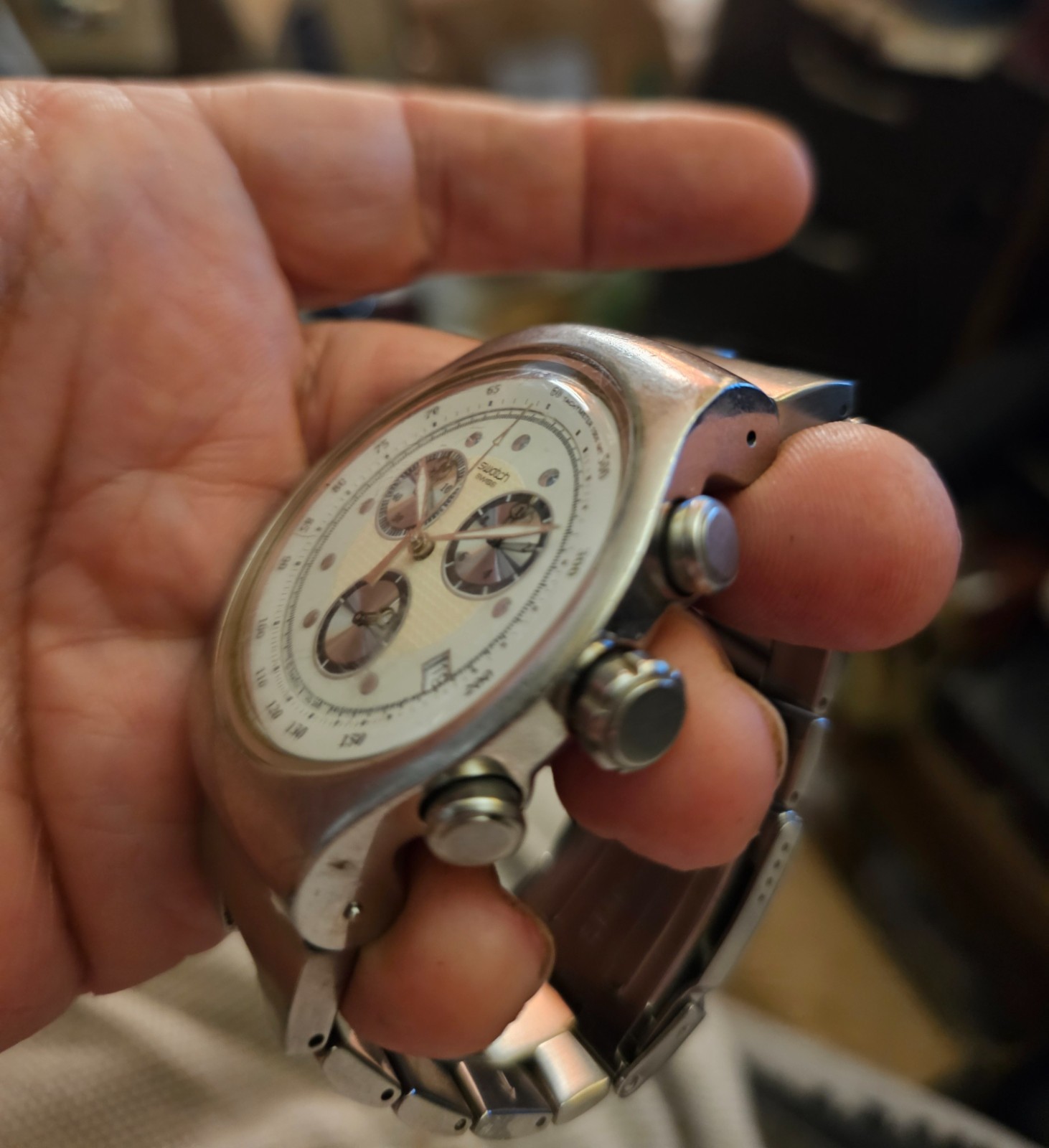 yos401g swatch irony the chrono xl wealthy star