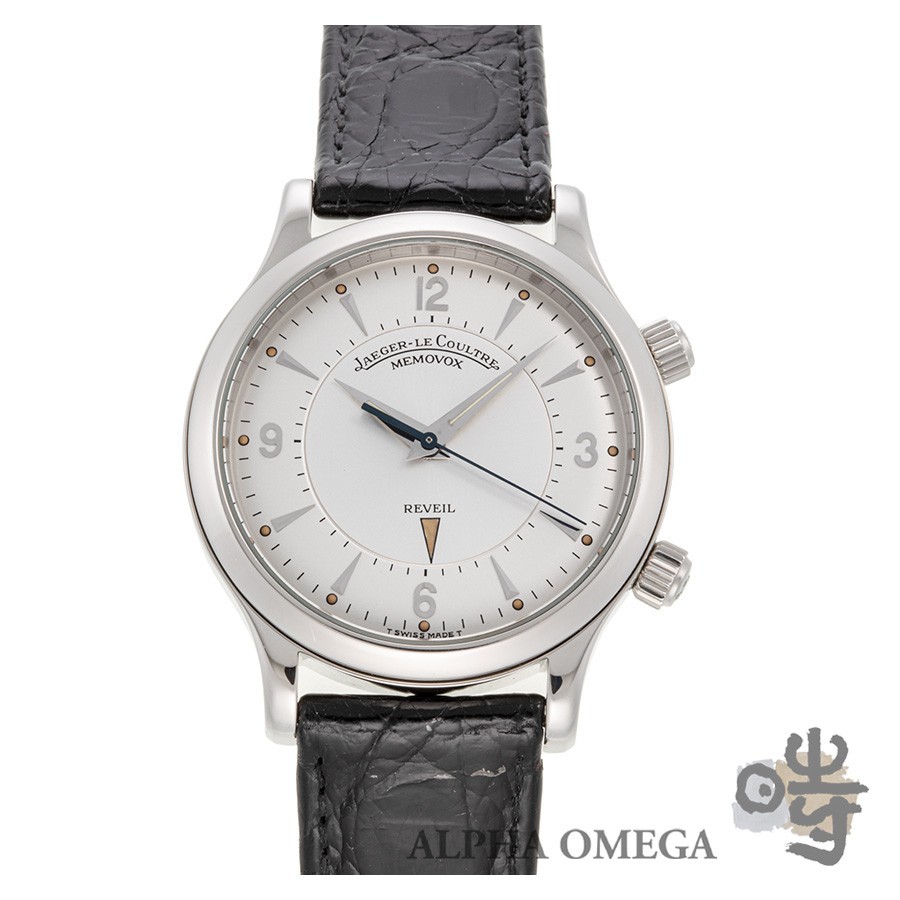 Jaeger LeCoultre Master Memovox 144894 Silver Dial Manual Mens Watch