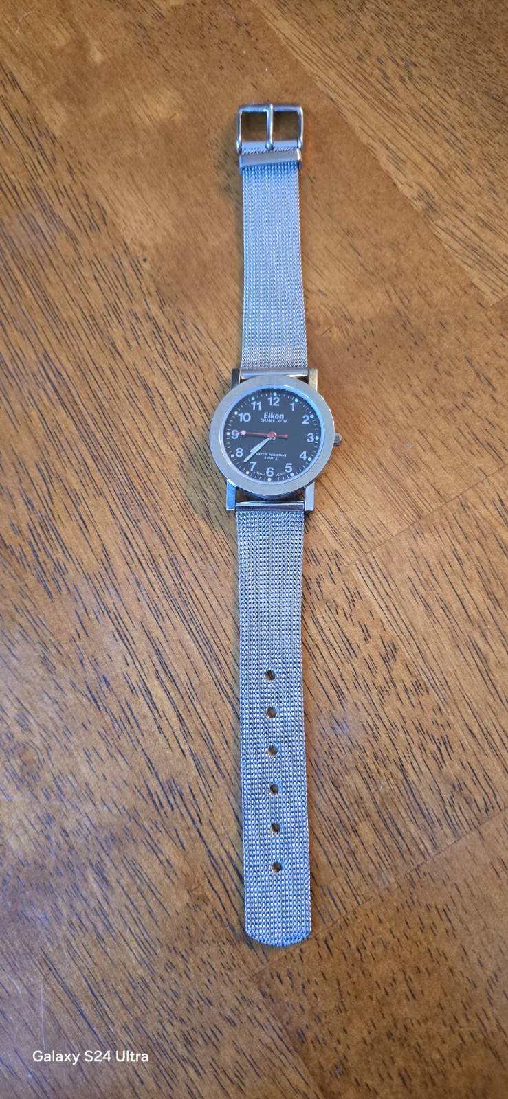 Eikon Chameleon Women’s Analog Silver Toned Buckle Band Watch