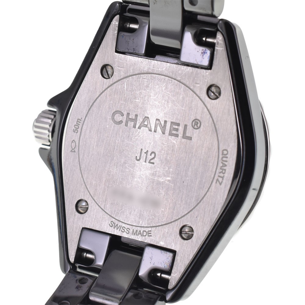 CHANEL J12 H4196 black Dial Quartz Ladies Watch H#147800