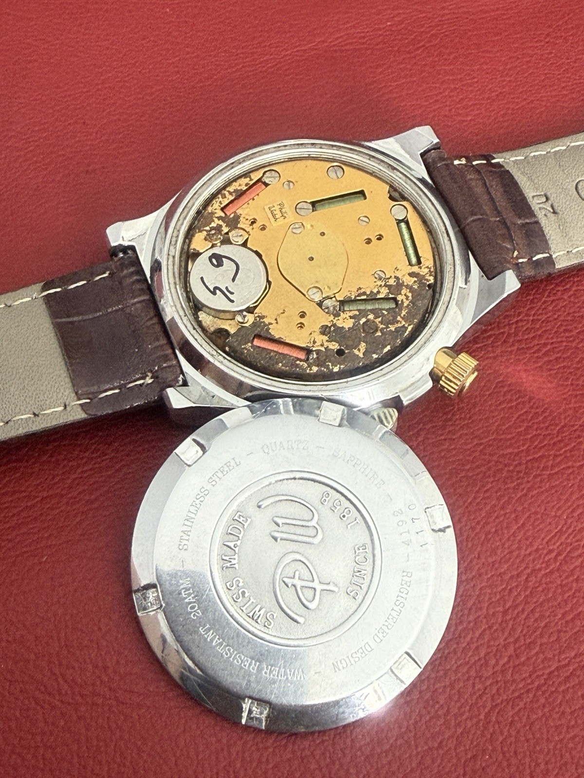 PHILIP WATCH SEAHORSE WRISTWATCH PHILIP WATCH NOT WORKING SPARE PARTS
