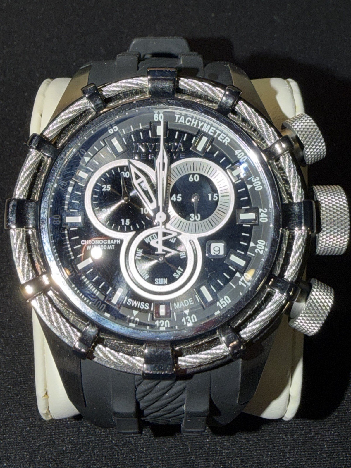 Invicta Watch Men’s Reserve Bolt Sport Chronograph Swiss Made 20447