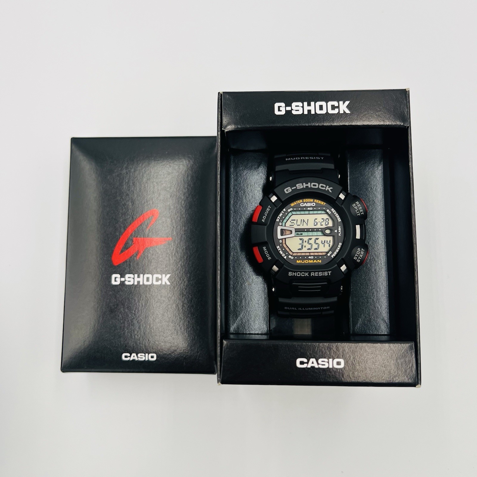 NEW CASIO G-SHOCK G-9000-1DR Men’s Watch Mudman Digital Shock Resistant Genuine