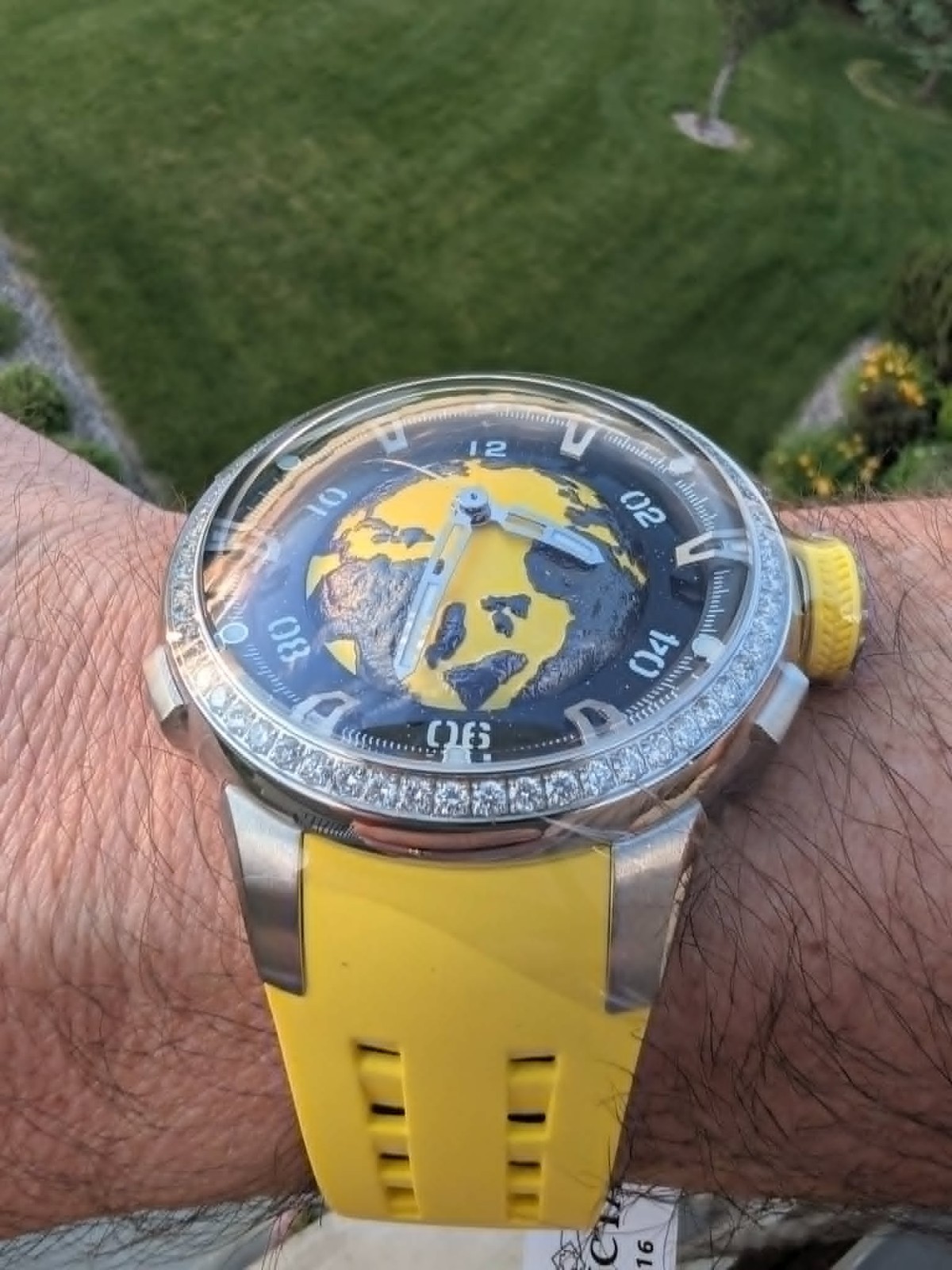 Invicta Objet D’Art Nyxer 70116 Diamond Automatic World Dial Full Set