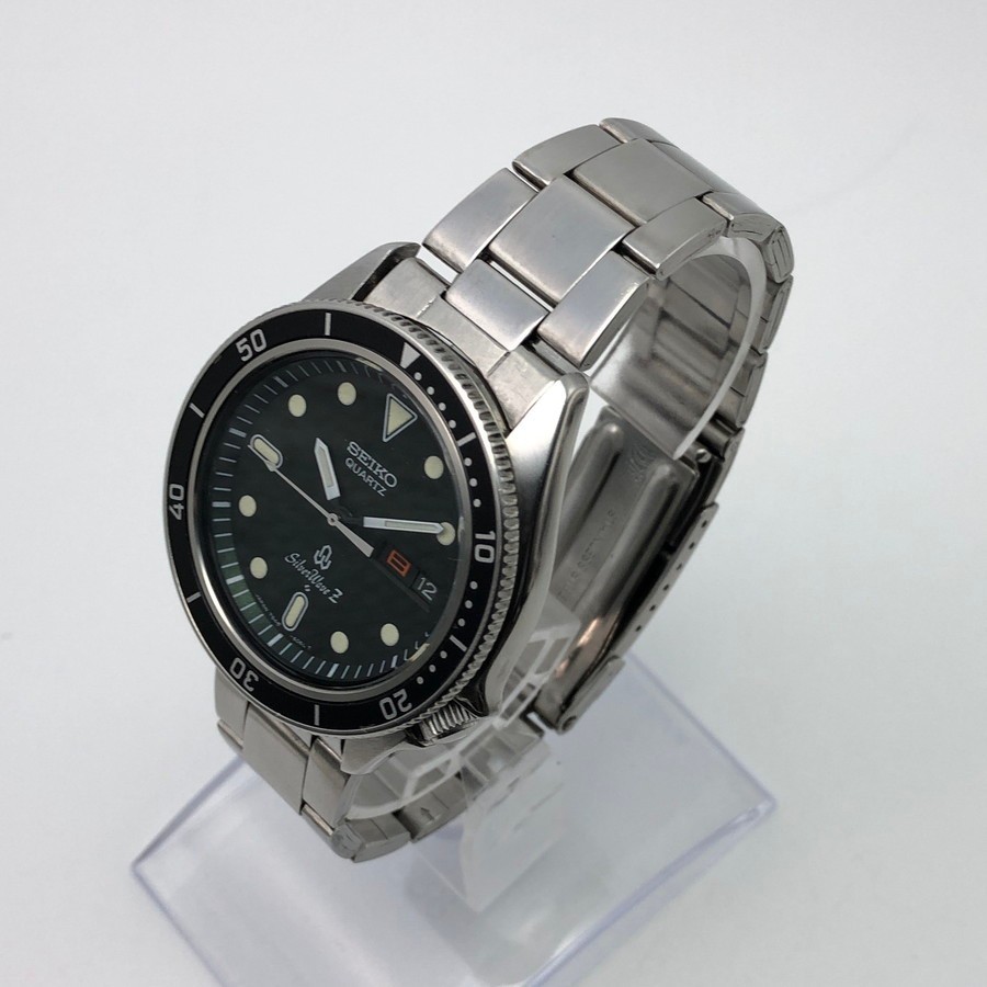 Vintage 1978 SEIKO Silver Wave Z 7546-6060 Quartz Japan #2617