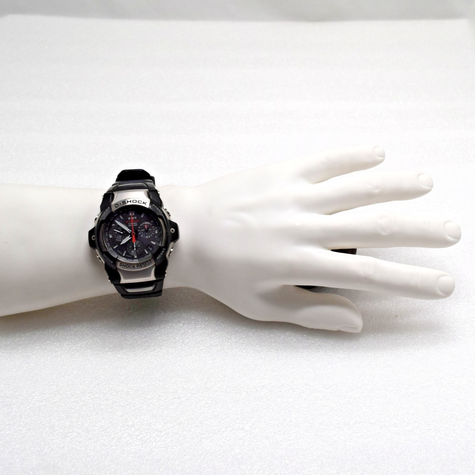 Premium Casio G-Shock Giez GS-1100-1A (Mod 4777) Tough Solar Atomic Analog Watch