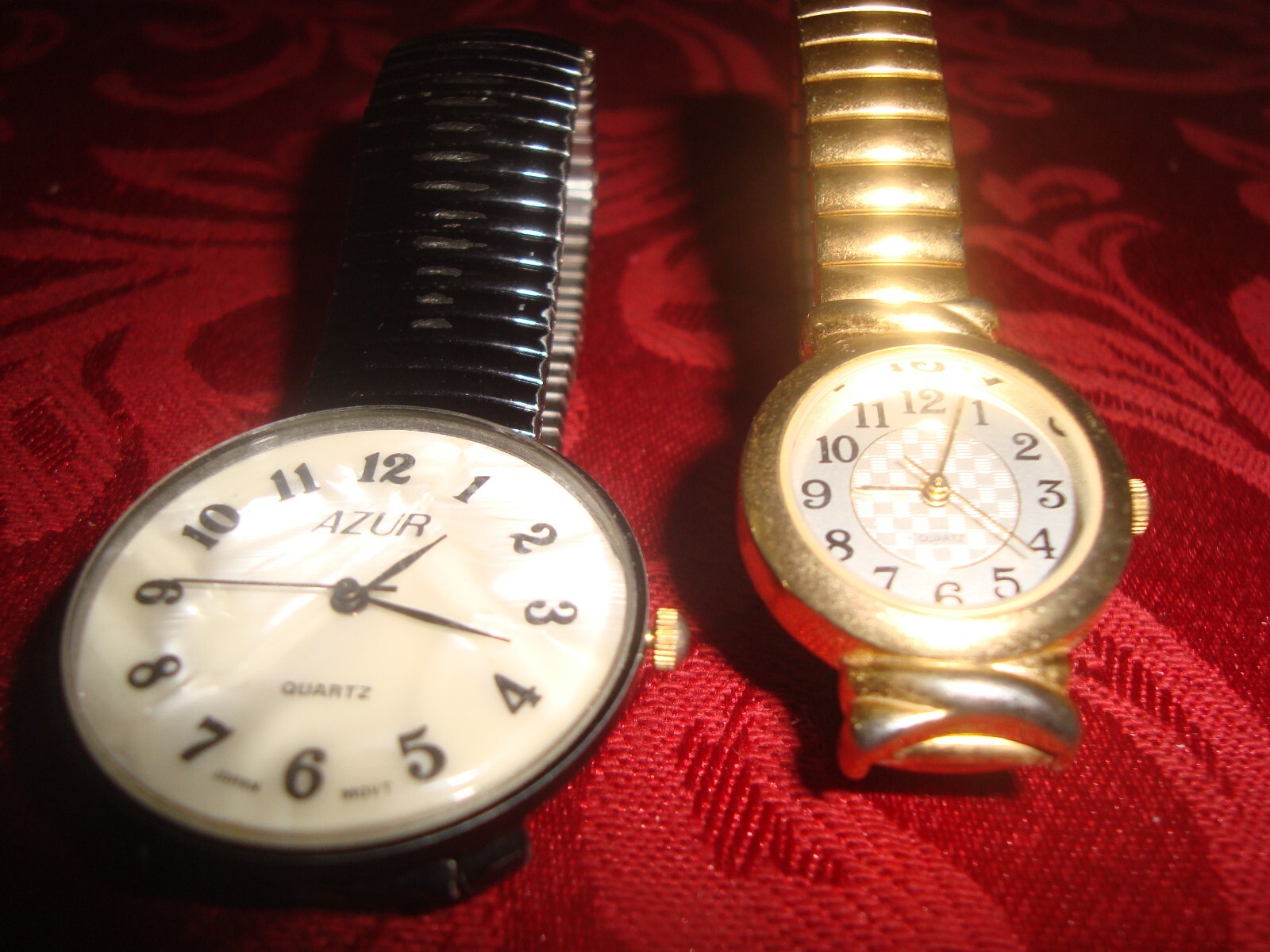 2 NON WORKING AZUR & MZ Berger Battery Operated Quartz Woman’s Watches