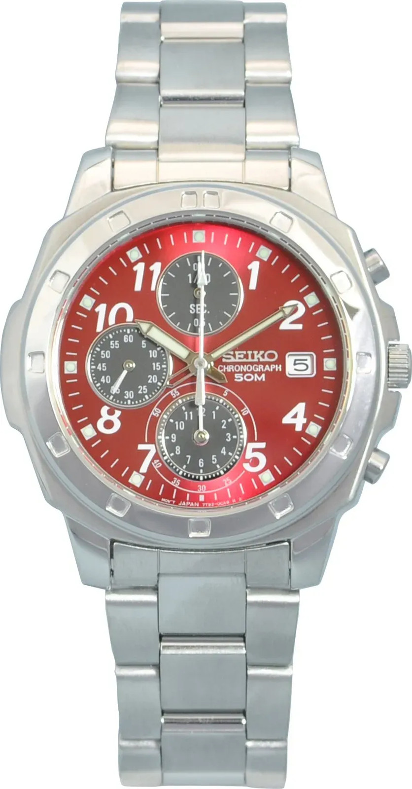 Japan NEW SEIKO SND495P Men’s Watch Reverse Import Red Parallel Import