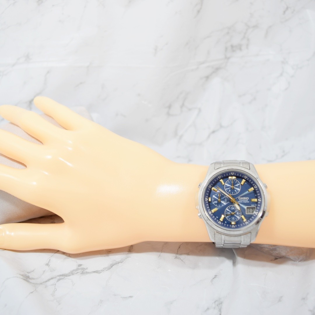 [Mint] CASIO LINEAGE Wave Ceptor Chronograph LIW-500 Men’s Radio Solar Watch