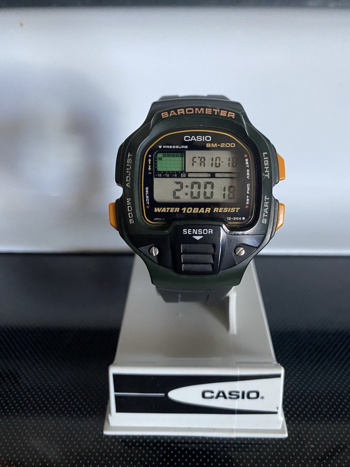 Casio Bm-200 Watch Rare Vintage Digital Bm-100 Sdb-500 Gmw-15