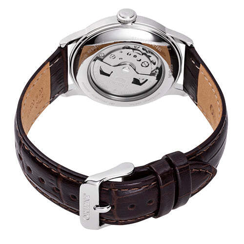 ORIENT CLASSIC Bambino RN-AC0M04Y Mechanical Automatic Watch Leather Band 38.4mm