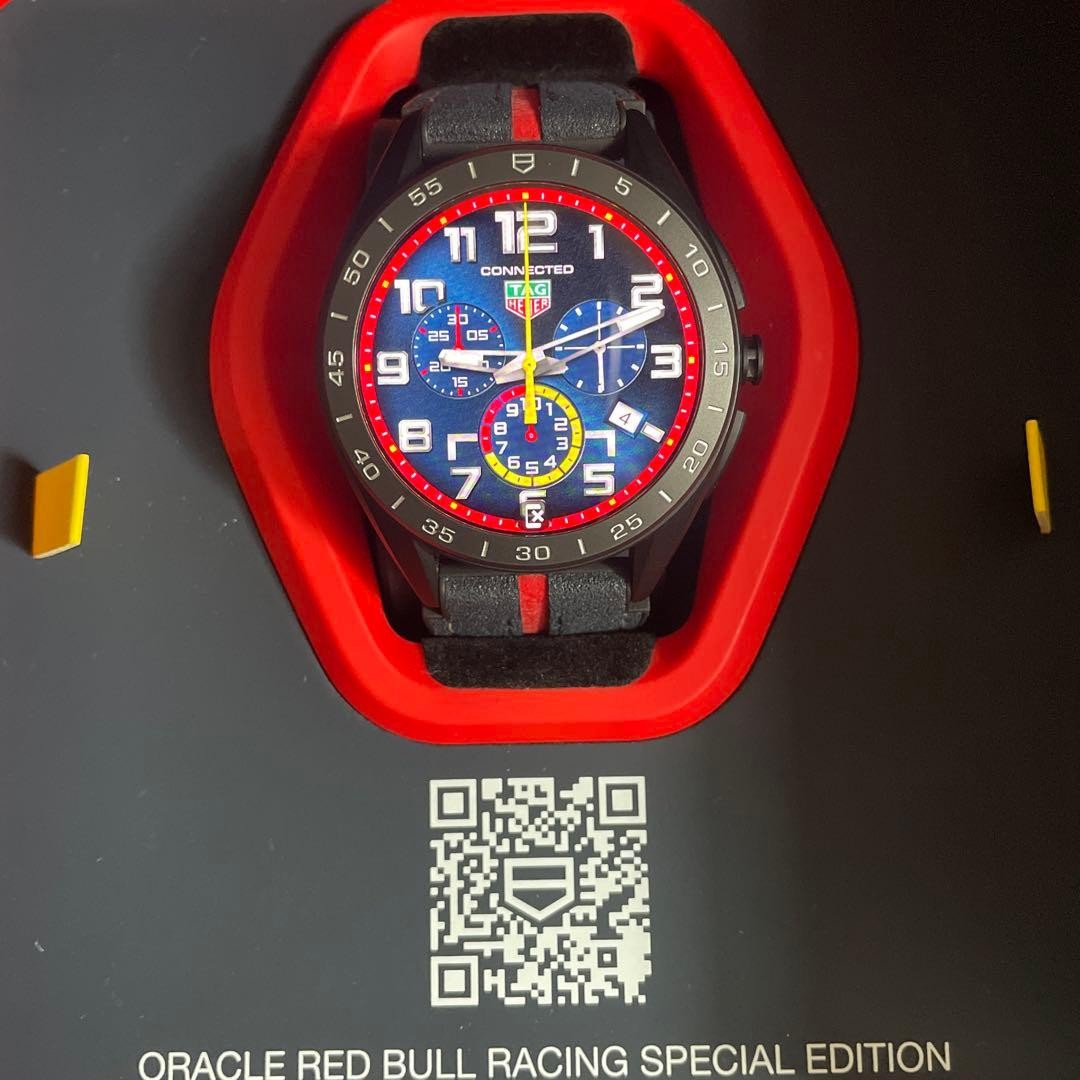 TAG HEUER Watch Connected Caliber E4 Red Bull Racing Special Edition Men w/Box
