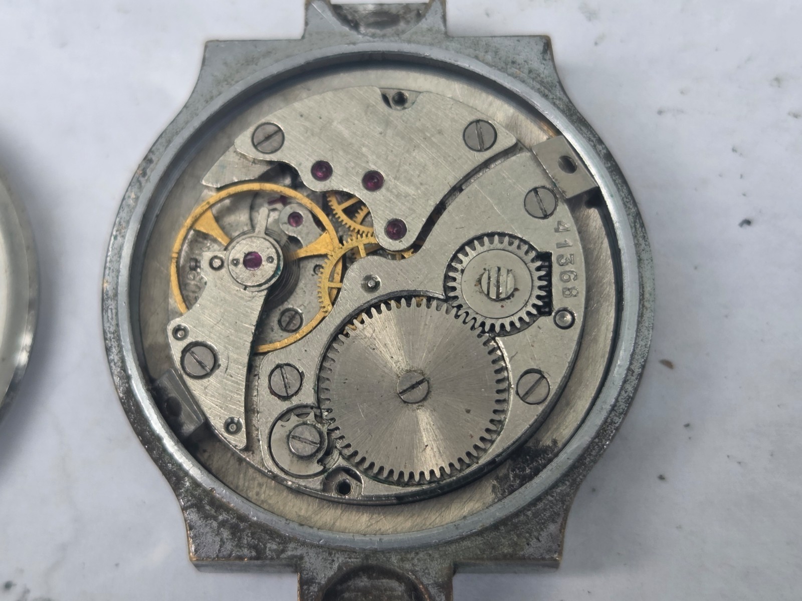 Russian Wristwatch Watch ZIM . Made in USSR . Not working for parts .