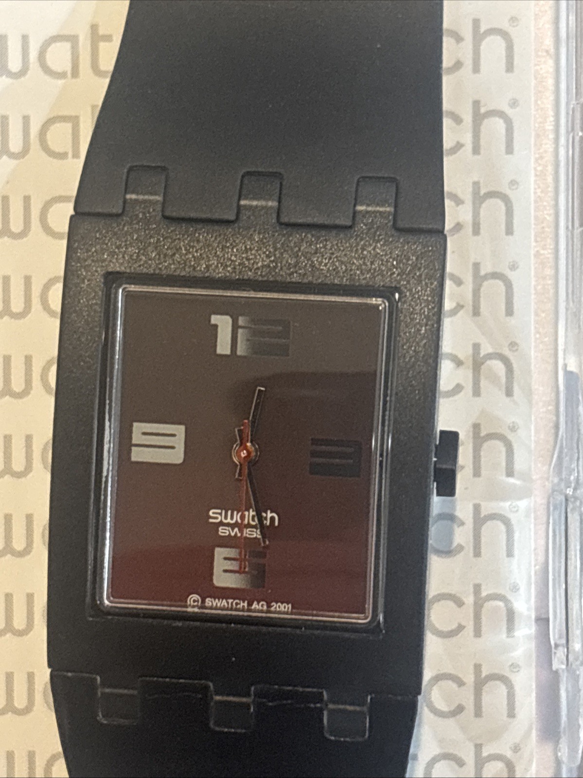 SWATCH Watch SUAG101 AIGRE-DOUX+NEU/NEW Battery. NIOB With Papers