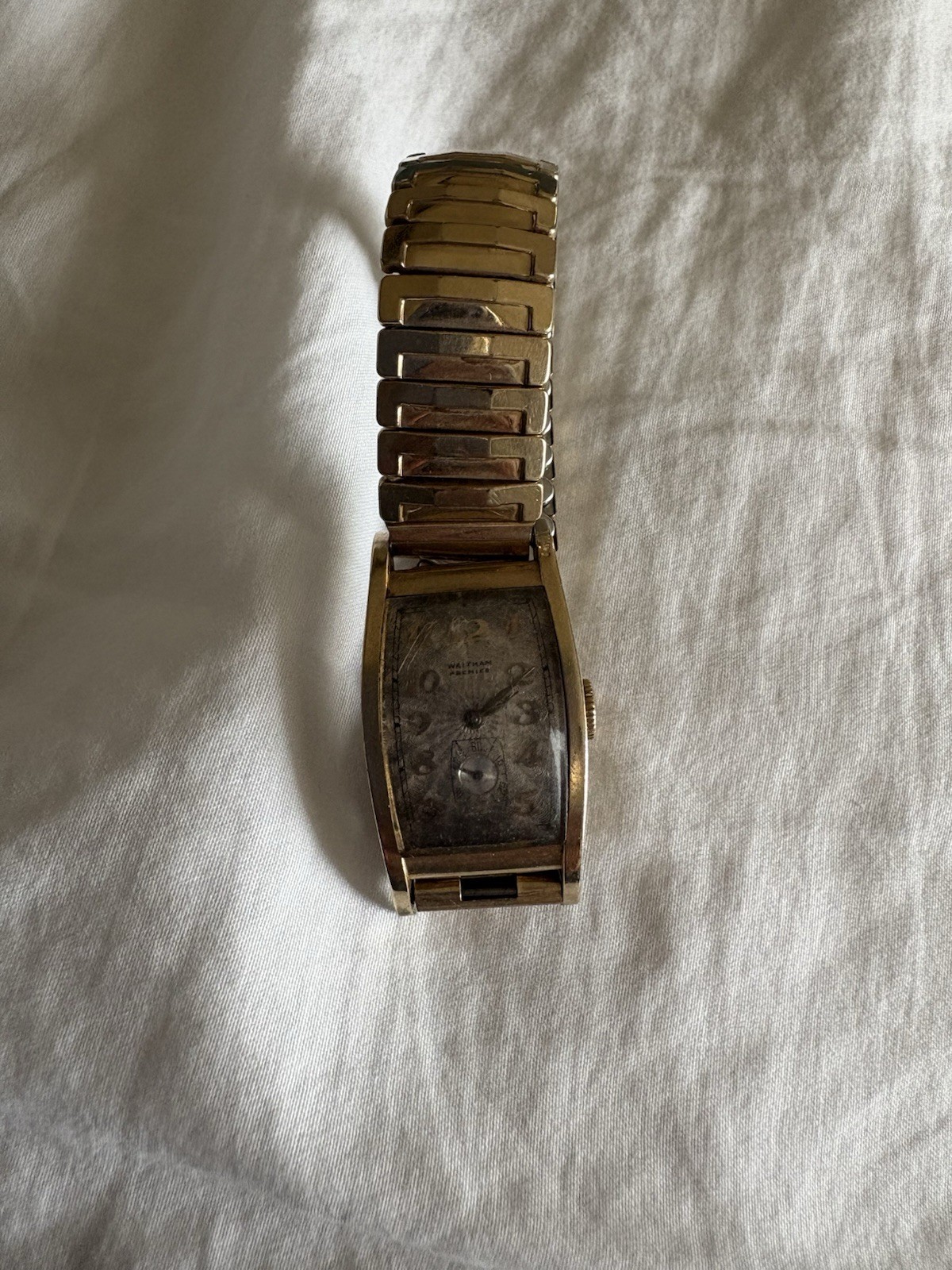 Vintage Waltham Premier Watch Still Ticking !!!