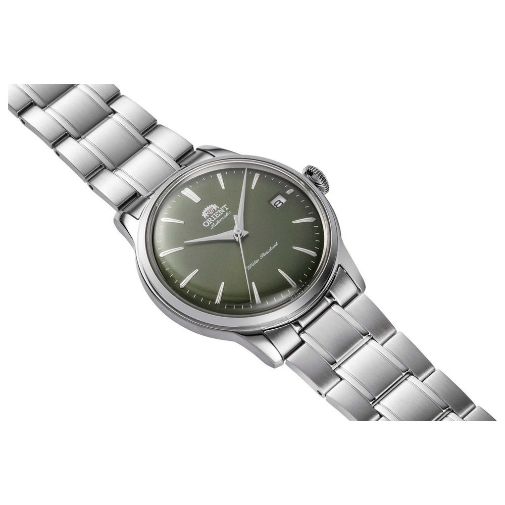 Orient Men’s Bambino Version 7 Green Dial Automatic 38mm Watch RA-AC0M09E