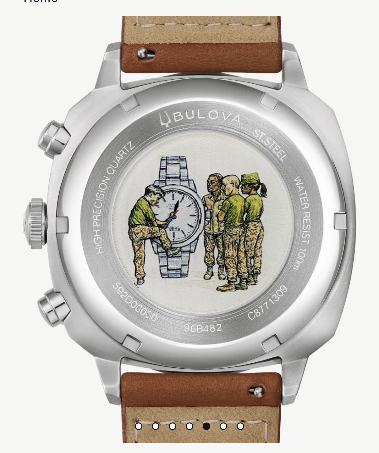 Bulova Military VWI Special Edition Watch 96B482 Men New