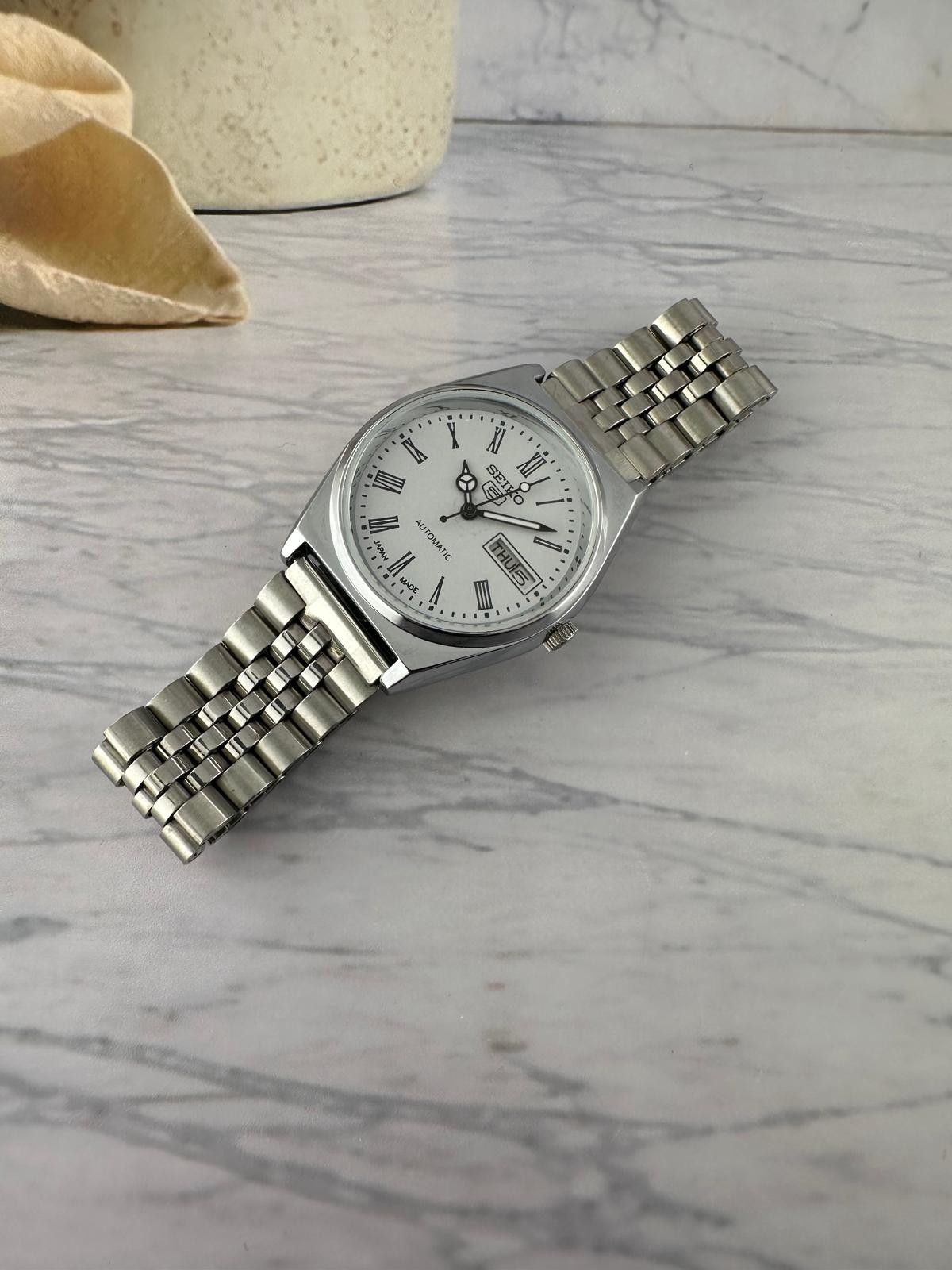 Vintage Seiko 5 Automatic 6309A 17 Jewels D/D Japan made Man’s Wrist Watch