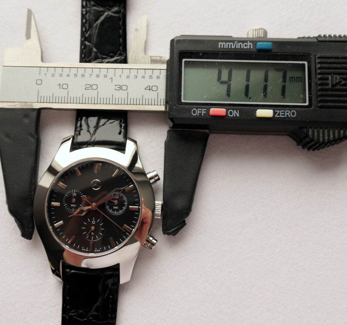 Mercedes Benz Classic Business Sport Accessory Swiss Luxury Chronograph Watch