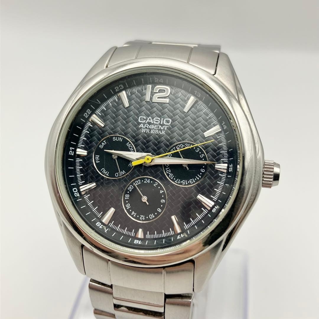 Working condition Casio ARGENT WR Black Men’s Watch