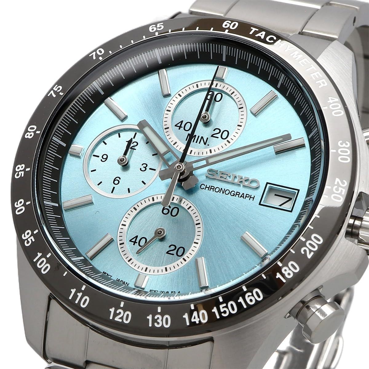 New SEIKO 1 5 Second Chronograph Quartz CHRONOGRAPH QUARTZ Men’s Watch SBTR029 T