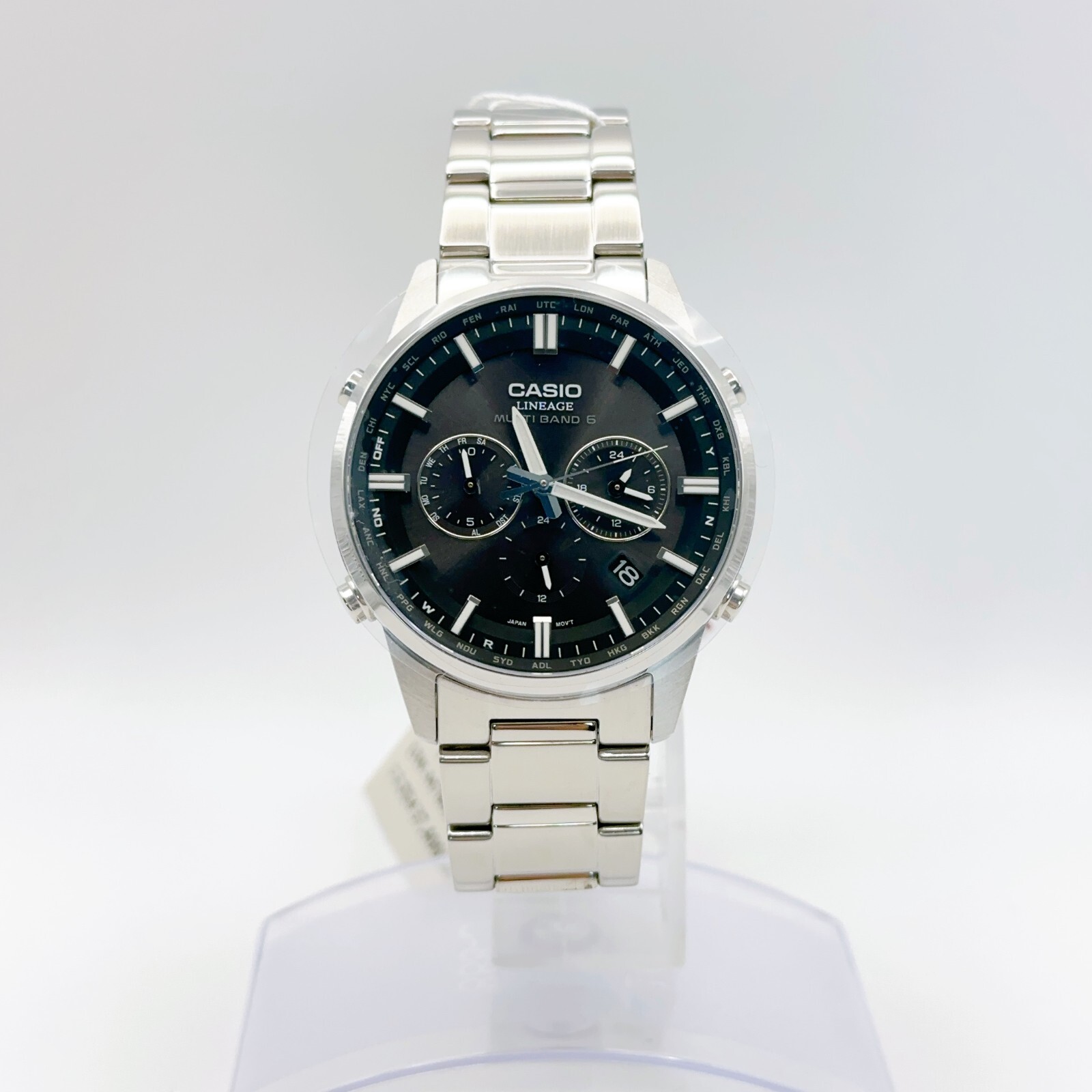 Casio Lineage LIW-M700D-1AJF Multiband 6 Solar Radio Men’s Watch Japan Black 39