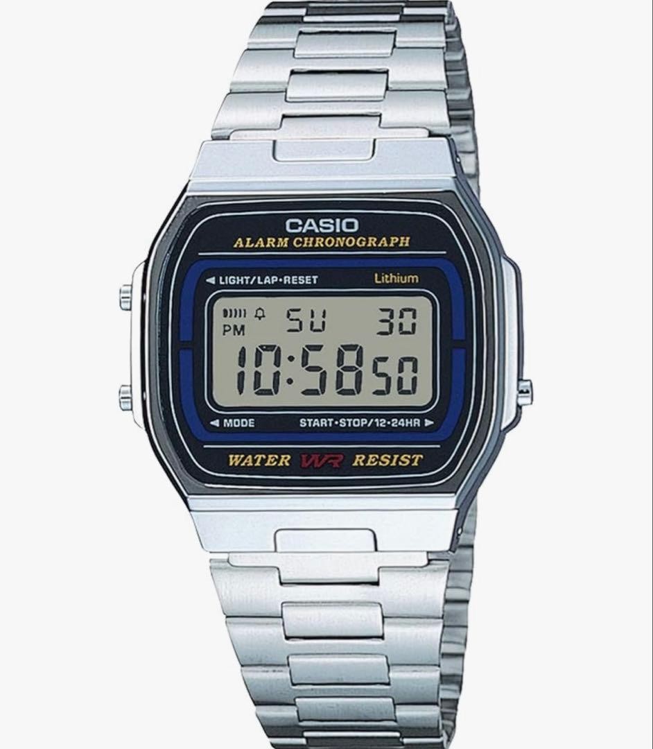 [Brand New, Unused] CASIO A164WA-1QJH Authentic Cheap Casio Casio b